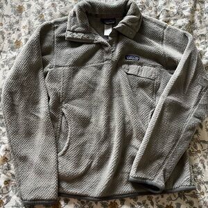 Patagonia Gray Pullover Fleece